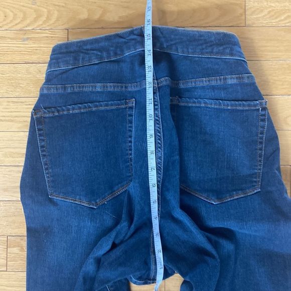 🔴 2 for $25 CHAPS Jeans Womens Mid Rise Crop Kick Jean size 14 length 29 - Picture 10 of 10